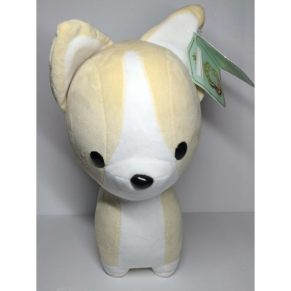 Bellzi Tan Corgi Cute Stuffed Animal Plush Toy Adorable Soft Corgi NWT